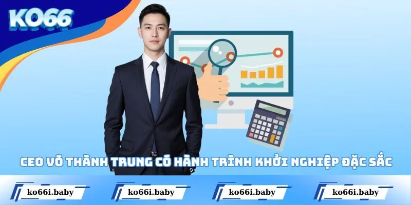CEO Võ Thành Trung có hành trình khởi nghiệp đặc sắc