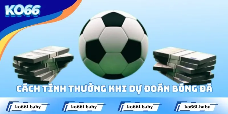 Cách tính thưởng khi dự đoán bóng đá
